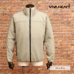 秋冬/VIVA HEART/52(LL)サイズ/中綿ブルゾン 011-59010 撥水 蓄熱 保温