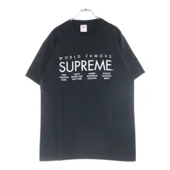SUPREME シュプリーム 01SS World Famous Tee SUPREME シュプリーム 01SS World Famous Tee