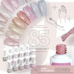 【送料無料】 ナチュラルカラー マグネットパウダー カラージェル ジェルネイル ネイルジェル カラージェルネイル ネイル工房 【85micron】