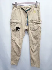 ◇ Θ GERRY ジェリー ウエストゴム コットン ストレッチ クライミング パンツ サイズM ベージュ メンズ E  【1506110013187】