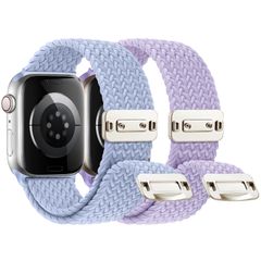 新品 伸縮性 ゴム スポーツ ベルト iWatch Watch Ultra Watch 2 Apple 1 Apple Series 強力磁気 10 マグネット 9 バンド 8 バンド 7 編み込み 6 42mm 5 44 4 45 3 46 2 49 1 ナ