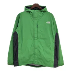 THE NORTH FACE ノースフェイス HYVENT マウンテンパーカー アウトドア グリーン(メンズ XL)中古 古着 T8617
