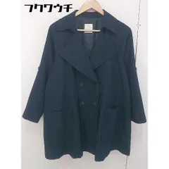 ◇ AG by aquagirl エージー バイ アクアガール 薄手 長袖 ショート コート サイズS ネイビー レディース  【中古】 【1203020005454】