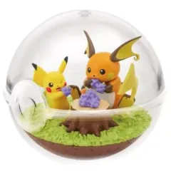 【中古】トレーディングフィギュア 2.ピカチュウ＆ライチュウ 「ポケットモンスター テラリウムコレクション14」