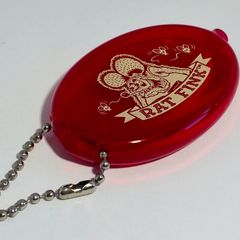 RAF456DR RATFINK ラバーコインケース ディープレッド