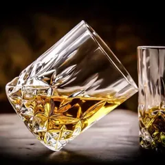 ウイスキーグラス ロックグラス ２個セット 300ml  ブランデーグラス ウイスキー　クリア グラス クリスタルグラス コップ ビアグラス ショットグラス