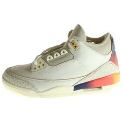 NIKE (ナイキ) ×J BALVIN AIR JORDAN 3 RETRO SP SUNSET FN0344-901 J バルヴィン エア ジョーダン レトロ サンセット ハイカットスニーカー ベージュ US10/28cm