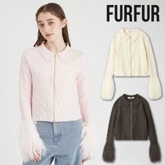 極美品✨ FURFUR ファーファーリバーシブルエコファーブルゾン 24秋冬 