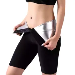 [ドナリー] 発汗 着圧 サウナパンツ レディース 加圧ガードル 補正下着 骨盤矯正 ヒップアップ お腹引き締め 太もも痩せ ぽっこりお腹 ダイエットインナー (L) [L]