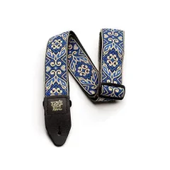 ERNIE BALL 4165 ギターストラップ JACQUARD STRAP TRIBAL BLUE ジャカード・ストラップ トライバル・ブルー