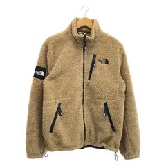 【中古】THE NORTH FACE ボアフリースジャケット ベージュ サイズL △胸元にシミあり NJ4FK55J 韓国タグ[19]