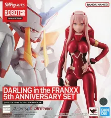 【中古】フィギュア S.H.Figuarts×ROBOT魂 ダーリン・イン・ザ・フランキス 5周年記念セット 「ダーリン・イン・ザ・フランキス」のサムネイル