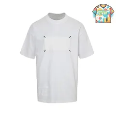 【今日WTO】Maison Margiela 25SS スクエアプリント T シャツ-HE85