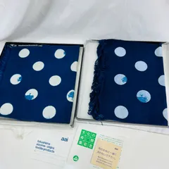 A【セット】藍染め 敷物 鍋敷き タオル 生地 藍染 伝統工芸 日本 工芸品 伝統のサムネイル
