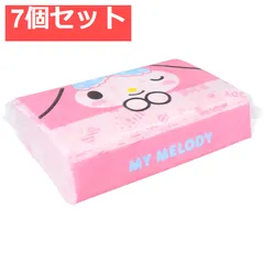 マイメロディ キュートピンク 袋入ティシュ 200枚(100組) 7個セット まとめ売り