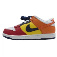NIKE ナイキ IB2051-400 DUNK LOW JP QS WHAT THE MIDNIGHT NAVY AND VARSITY RED ダンク ロー スニーカー マルチカラー系 27.5cm【新古品】【未使用】【中古】
