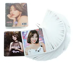 TWICE ジヒョ グッズ 韓国語 単語 カード 63枚入+ ケース付