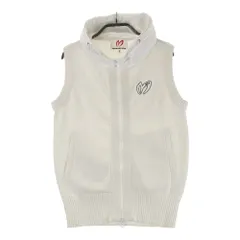 MASTER BUNNY EDITION ホワイトベスト M 美品 ナイロンリップ中綿フルジップベスト | MASTER BUNNY EDITION