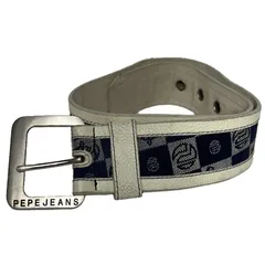 Pepe Jeans ペペジーンズ 73ロゴ バックル ベルト レッド XS Pepe Jeans 73 Vintage Purse UK W 11-73 Black & Red London