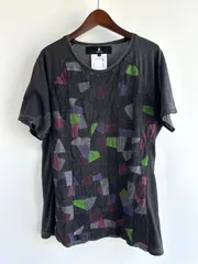 ANREALAGE(アンリアレイジ)  パッチワークTシャツ(ブラックマルチ／サイズ1)