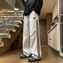 [4XL2]秋冬 メンズ  服 シンプル ファッション オシャレ 大人 かっこいい 大きいサイズ ストリート 紳士服  ストライプ ウェビング 春秋 防水 ストレート カジュアル パンツ アメリカン 登山 カーゴ パンツ