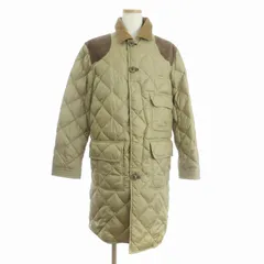 ラルフローレン RALPH LAUREN ダウンコート 長袖 ひざ丈 キルティング ベージュ 11 L位 のサムネイル