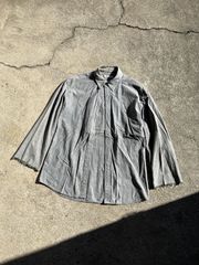 2001AW Number (N)INE STANDARD One-Button Western Shirt ナンバーナイン スタンダード期 ワンボタンウエスタンシャツ 七分袖 日本製