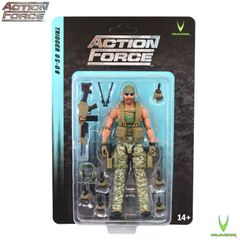 ヴァラバース アクションフォース シリーズ5 トリガー 再販 6インチアクションフィギュア Valaverse Action Force Series 5 Trigger Reissue 6-Inch Action Figure