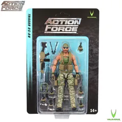 ヴァラバース アクションフォース シリーズ5 トリガー 再販 6インチアクションフィギュア Valaverse Action Force Series 5 Trigger Reissue 6-Inch Action Figure
