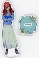 [중고] 아크릴 스탠드 아크릴 패널 나카노 미요리 (잠깐 뻗어 당신과 어른 데이트) BIG 아크릴 스탠드 [TSUTAYA ONE SHOP 영화 오등분의 신부 ~ 메모리얼 데이트 ~]