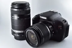 【中古美品】Canon EOS Kiss X5 ダブルズームキット Canon EOS kiss x5ダブルズームキット - メルカリ