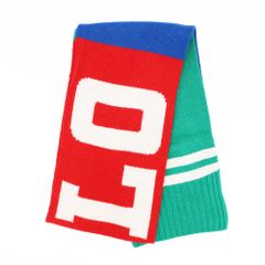 ポロ ラルフローレン ロゴ マフラー / POLO RALPH LAUREN LOGO MUFFLER [GREEN/RED/BLUE]
