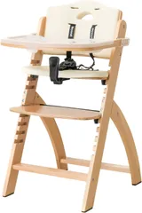 ビヨンドジュニアハイチェア　マホガニー・オリーブ（訳アリ） ビヨンドジュニアハイチェア マホガニー・オリーブ（訳アリ