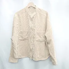 ◇ ⊇ URBAN RESEARCH アーバンリサーチ コーデュロイ 長袖 シャツ サイズF キャメル系 レディース E  【1502060016209】