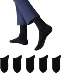 I956 靴下 メンズ ビジネスソック抗菌防臭 25-28cm 5足セット