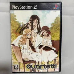 PS2 Quartett! THE STAGE OF LOVE カルテット プレステ2 ゲームソフト 動作確認済 [中古]