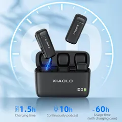 🌈ゴールデンウィーク限定大放出‼️🌈　　iPhone携帯電話用スマホ外付けマイク　(ブラック)　USB C には対応していません。