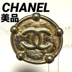 シャネル　CHANEL　ブローチ　ゴールド　ココマーク　ヴィンテージ 　美品