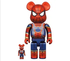 2025年最新】BE@RBRICK IRON SPIDER 400の人気アイテム - メルカリ