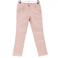 マンシングウェア パンツ ピンク 無地 レディース 9 ゴルフウェア Munsingwear