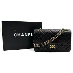 【極美品】CHANEL　シャネル　マトラッセ25　ショルダーバッグ　チェーン　ココマーク　ダブルフラップ　ラムスキン　箱一式あり