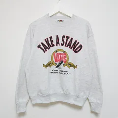 M 90s VANS オールド バンズ 霜降り スウェット トレーナー USA製