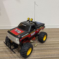 【ジャンク品】　ラジコンカー　タミヤ　ブラックフット　1/10 ラジコンカー タミヤ ブラックフット 1/10 - メルカリ