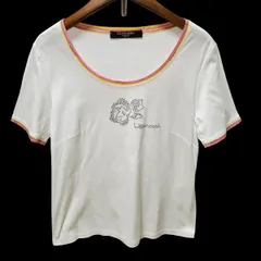 #snc レオナール LEONARD Tシャツ L 白 半袖 ラインストーン レディース [771915]のサムネイル