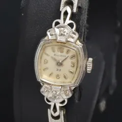 ⭐️稼働 BLOVA ブローバ 10K 手巻き アンティーク腕時計 ヴィンテージ 希少ブローバ プレジデント10KRGP 腕時計 メンズ 手巻き