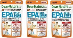 ディアナチュラスタイル EPA×DHA+ナットウキナーゼ 240粒 (60日分) ×3袋…