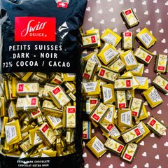 ７２％カカオ【ダークチョコレート１５０個‼️】スイスデリスでコスパ高❤️ミルク混合不可