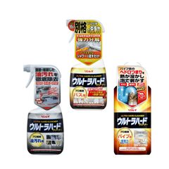 リンレイ ウルトラハードクリーナー 3種類セット (バス用700ml、油汚れ用700ml、パイプ用500g)