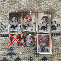 ファントム・バスターズ ファンバス ファボテリア ミニ アクリル クリア カード 缶バッジ