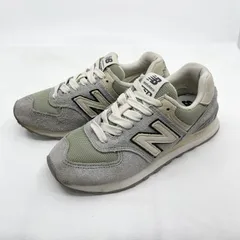 ニューバランス WL574 23.5 ライトグレー